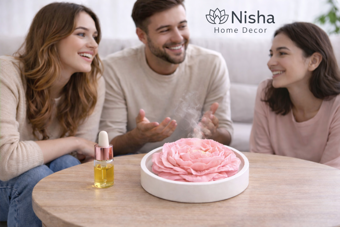 Table Aroma Diffuser Long Lasting fragrance with 10ml oil
