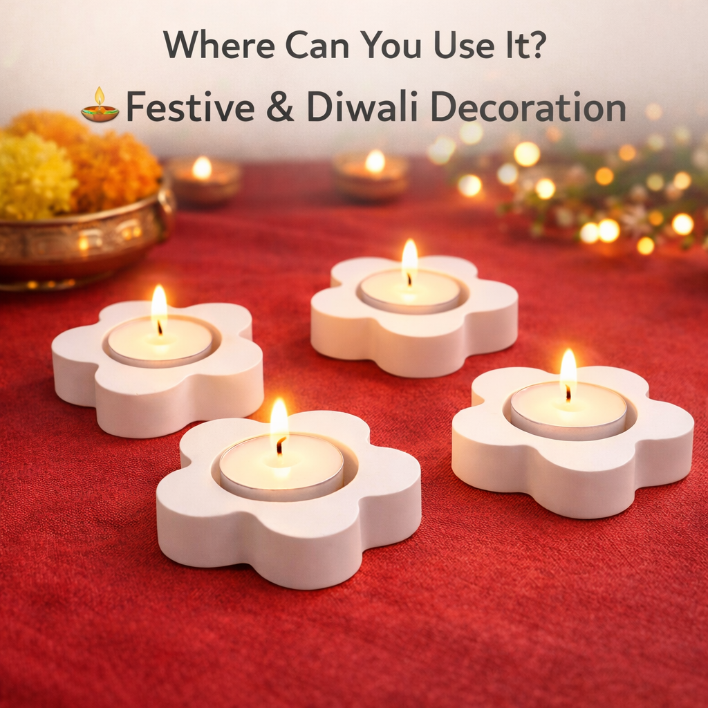 candle holders pack of 4