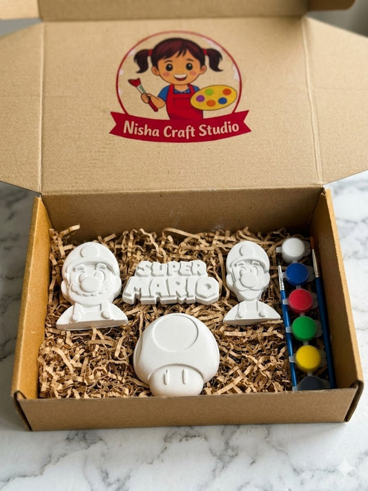 Super Mario painting kit with magnet