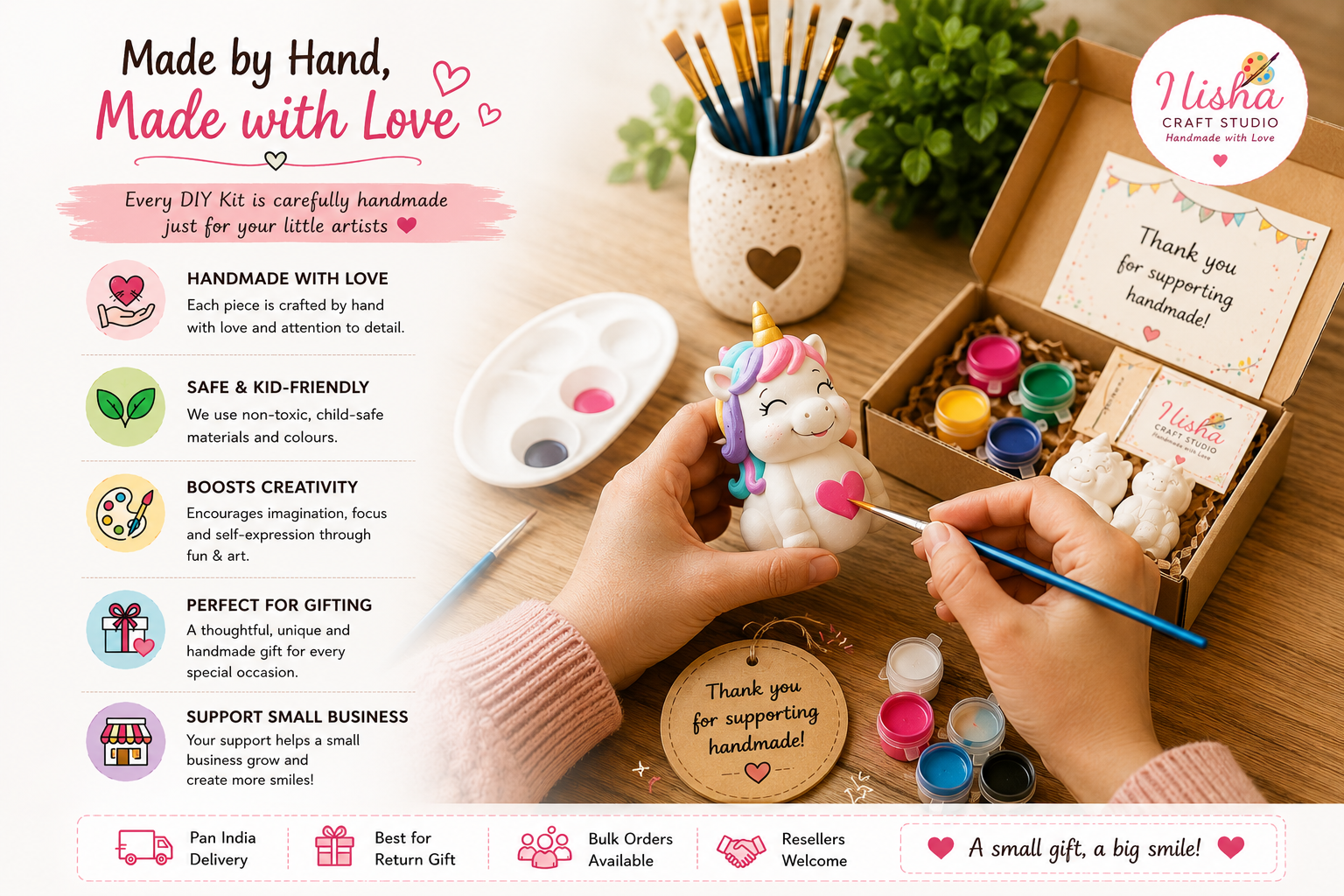 Why Choose Our Handmade Creations?