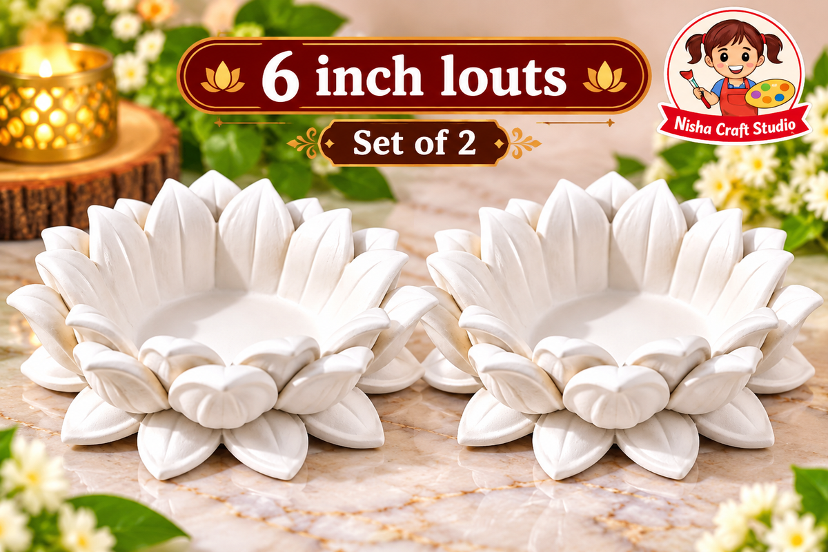 6 inch lotus without colour