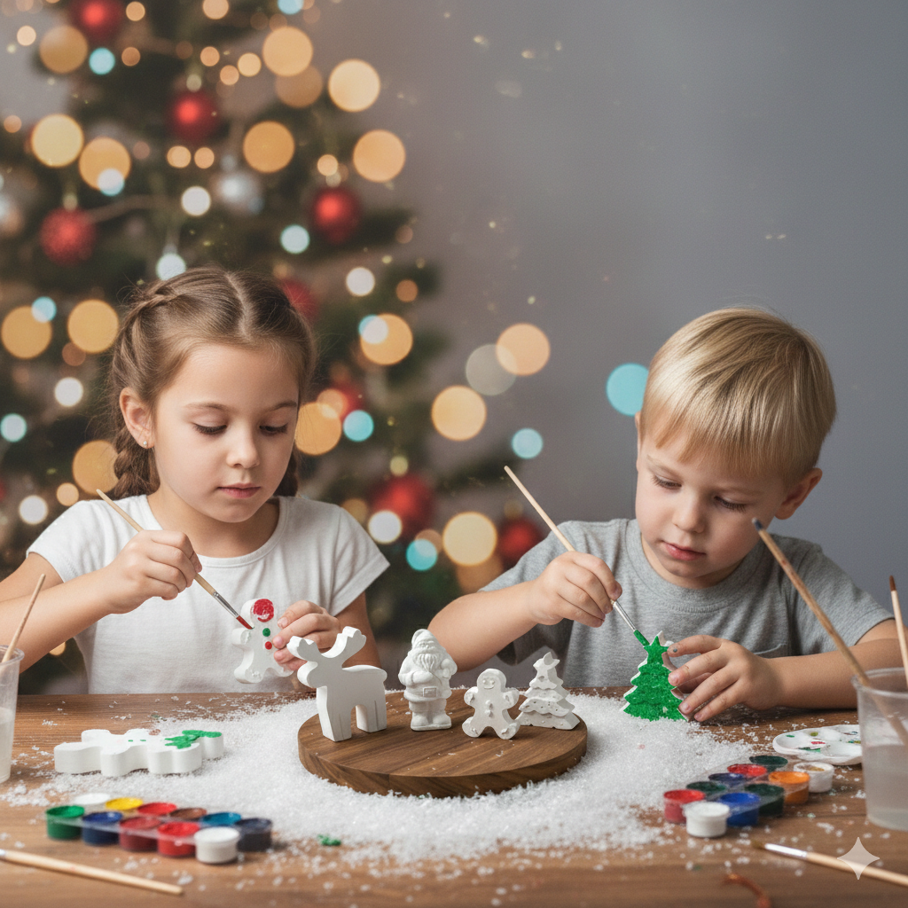 Christmas 4 set painting kit