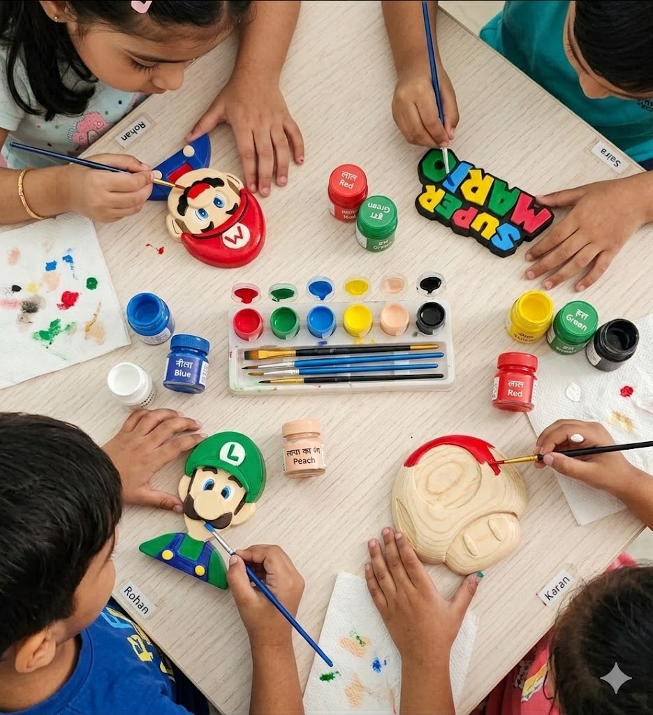 Super Mario painting kit