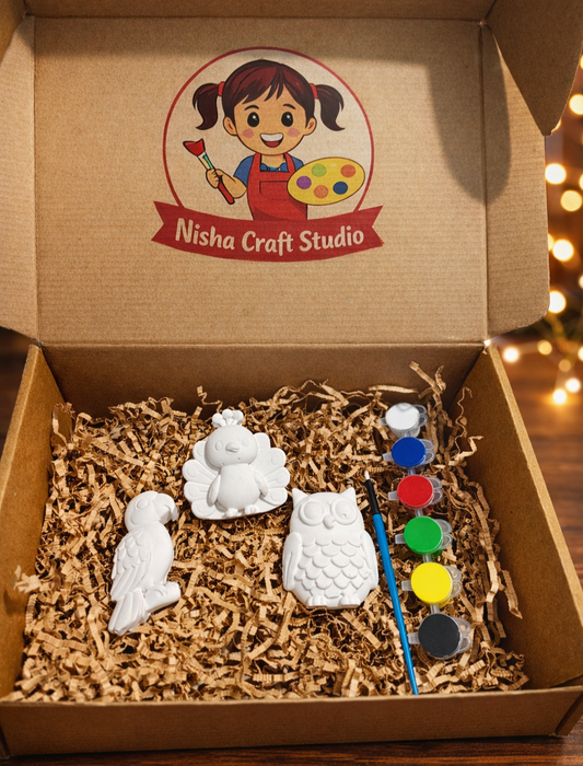 Birds painting kit with magnet