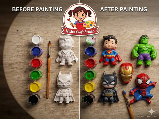 Pop Avengers theme painting kit with magnets