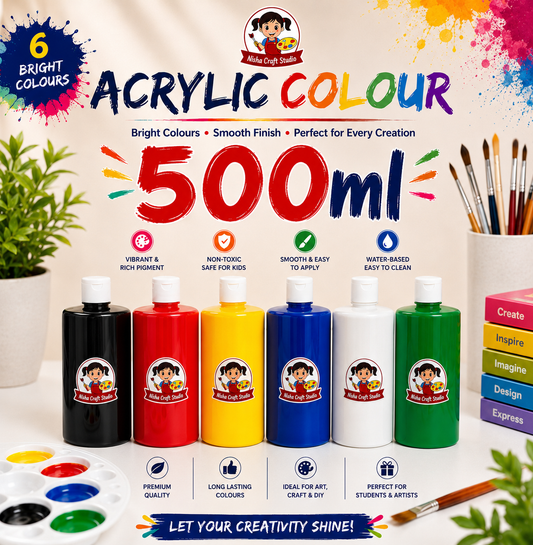 Acrylic Colour 500ml