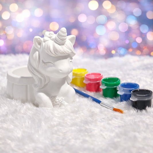 Unicorn small box storage painting