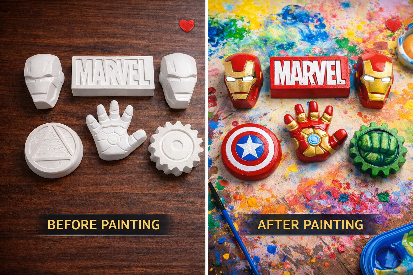 Iron man painting kit