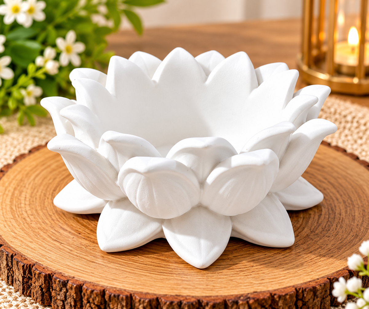 6 inch lotus without colour