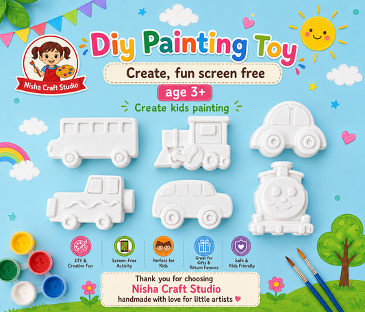 Car set Toy 6 toy in 1 kit