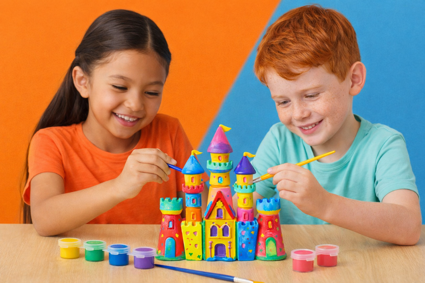 Disney castle painting kit