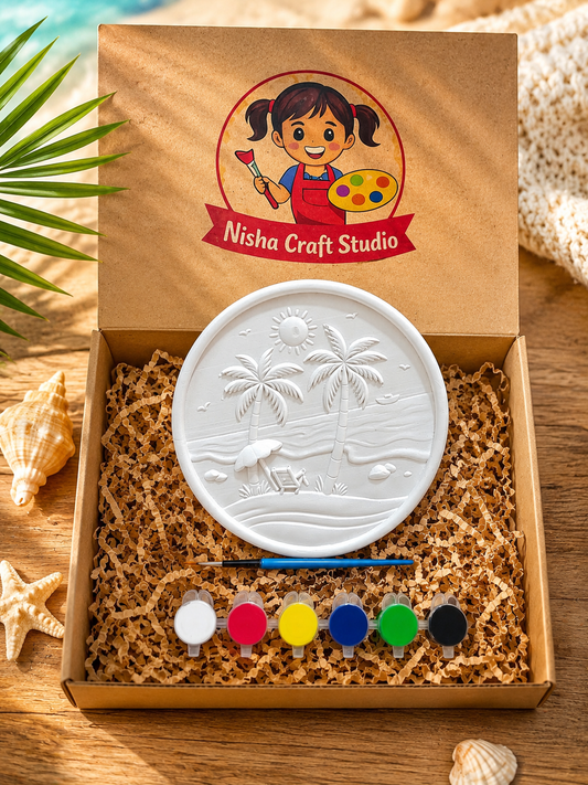 Beach theme painting kit