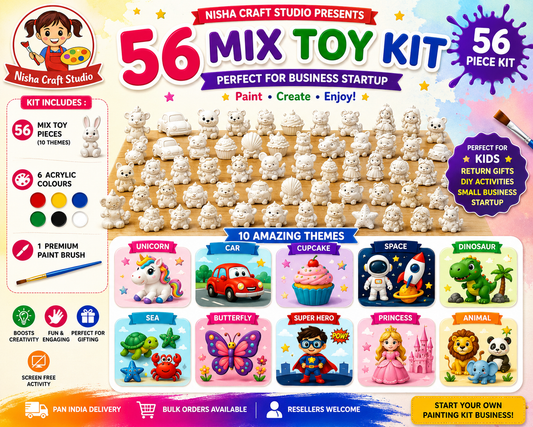 56 Piece Mix Toy kit