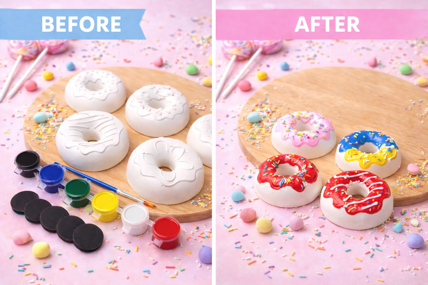 Doughnut painting kit