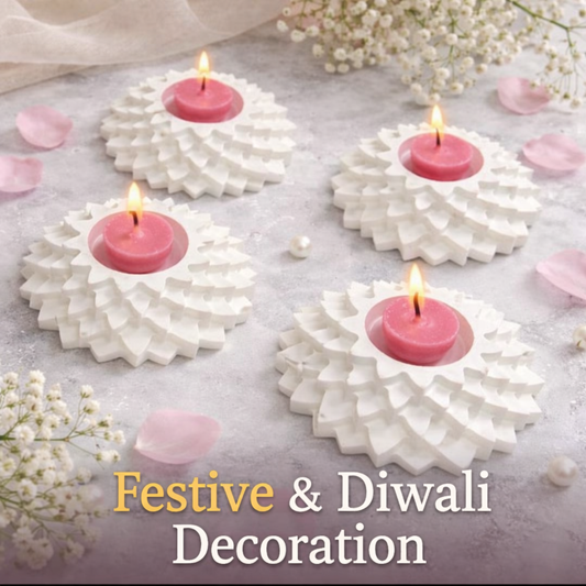 Candle holder pack 4