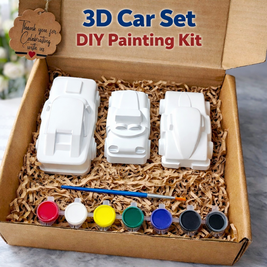 3d car painting kit use as a paper weight