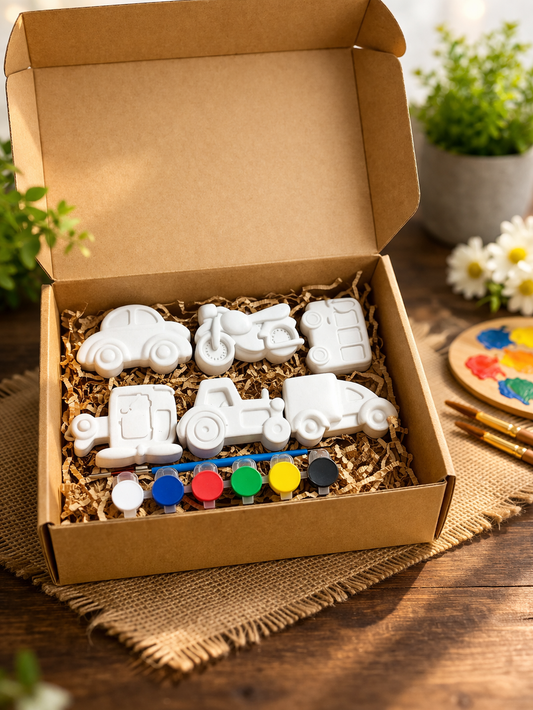 Transport theme painting kit
