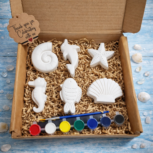 Sea theme painting kit with magnet