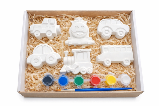 Car set painting kit with magnet