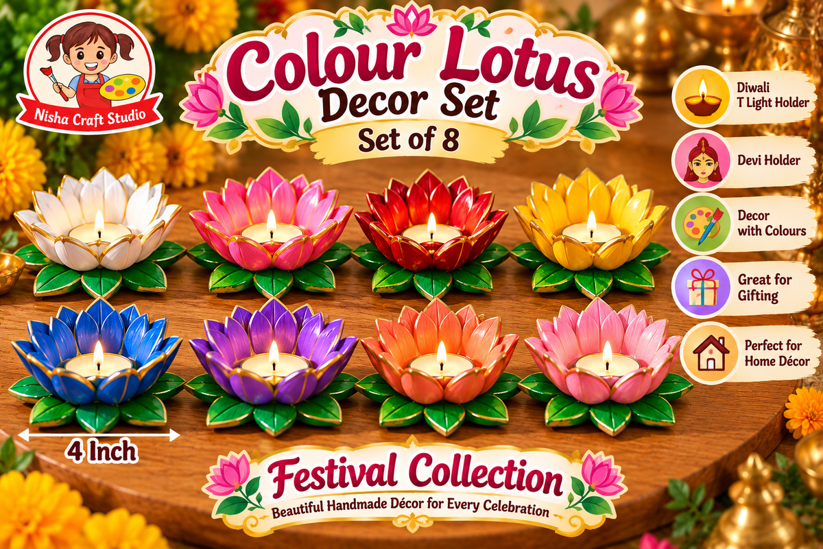 4 inch lotus without colour