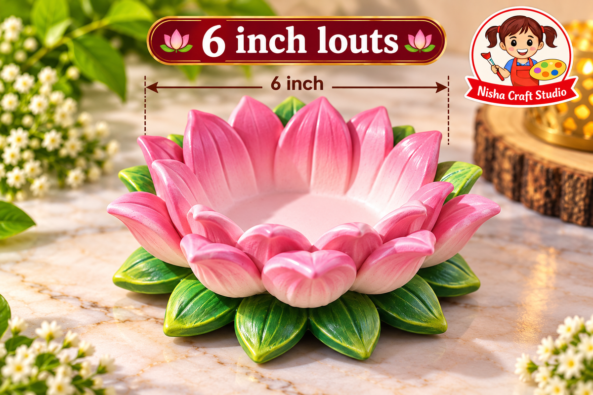 6 inch louts with colour