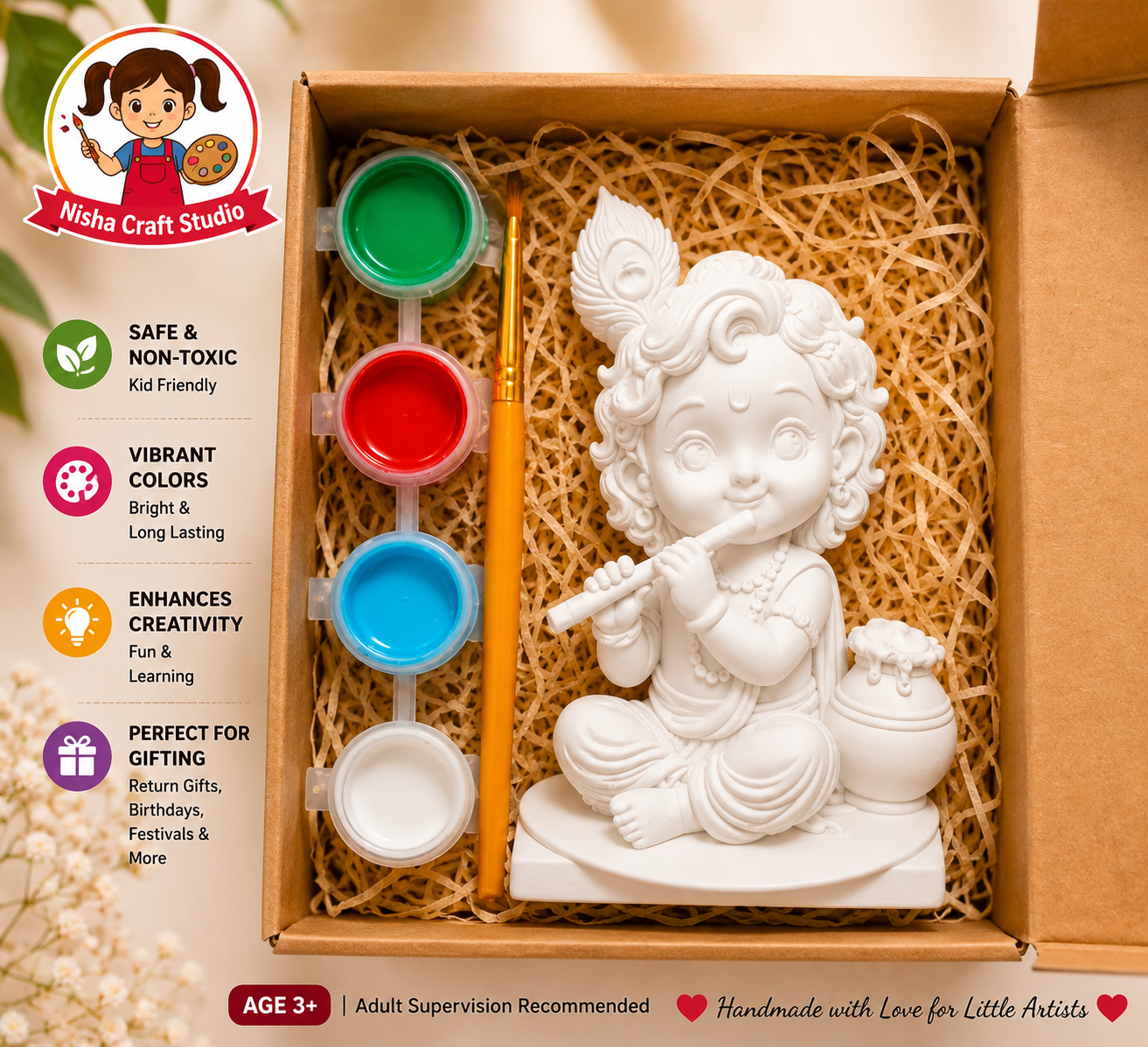 Krishna ji painting kit