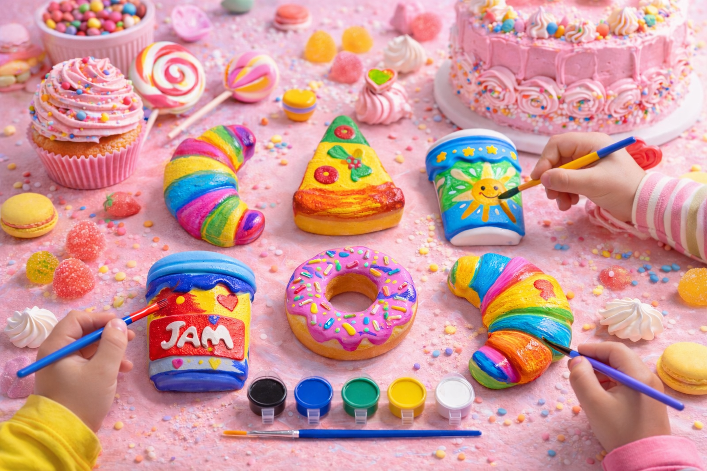 Desert food painting kit