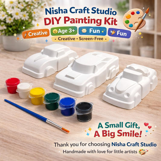 3d car painting kit use as a paper weight