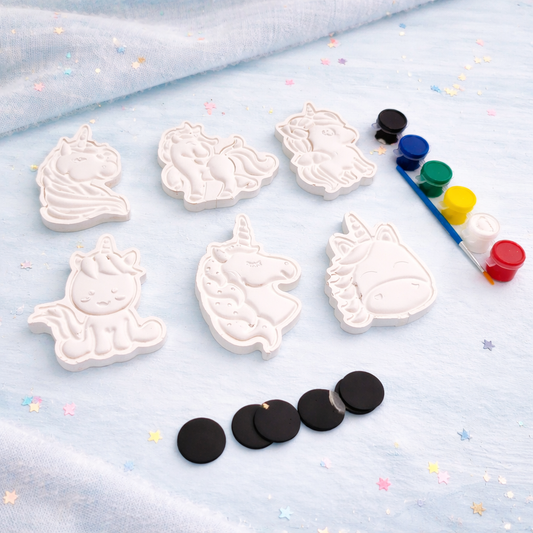Unicorn painting kit with magnet
