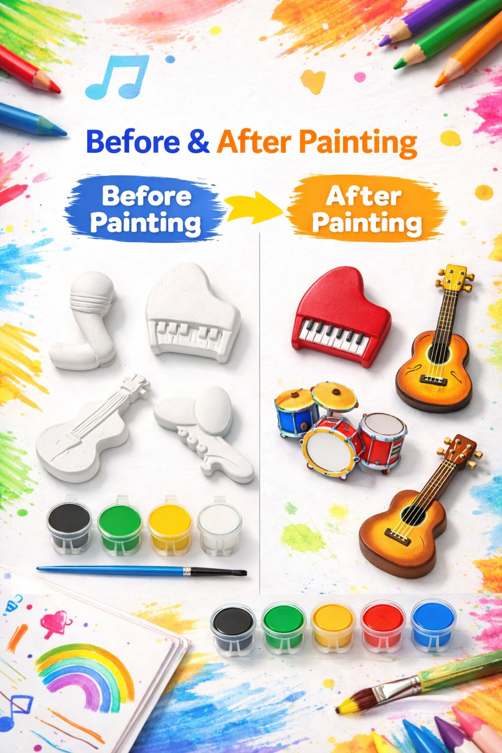 Music painting set