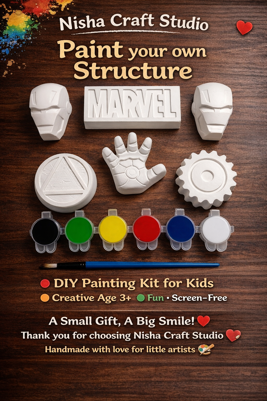 Iron man painting kit
