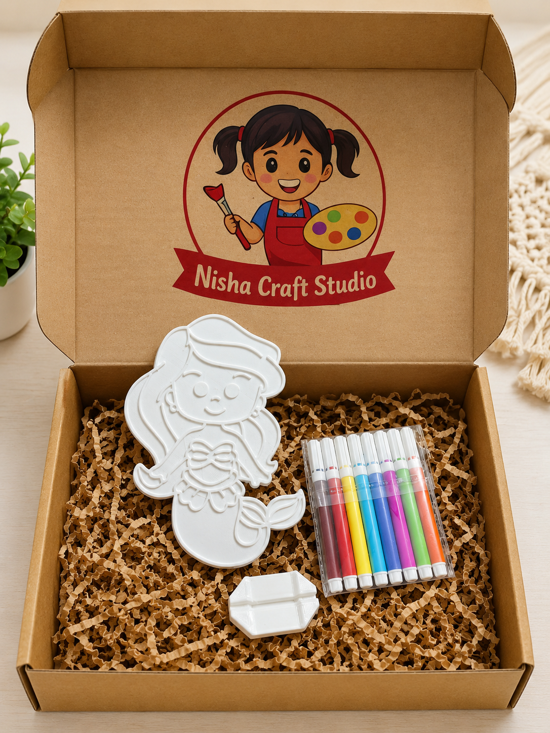 3D painting kit little mermaid
