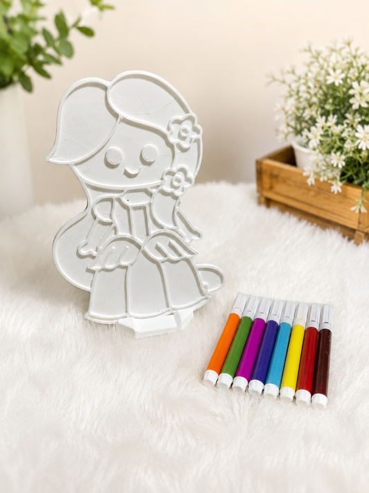 3d Doll painting