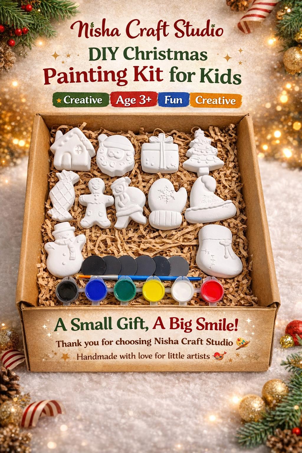Christmas 11 painting kit