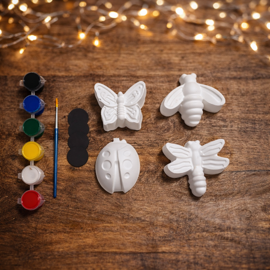 Butterfly painting kit with magnet