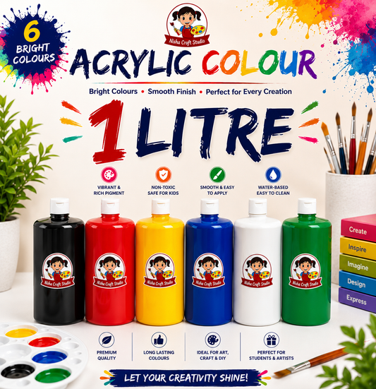 Acrylic colour 1 litre
