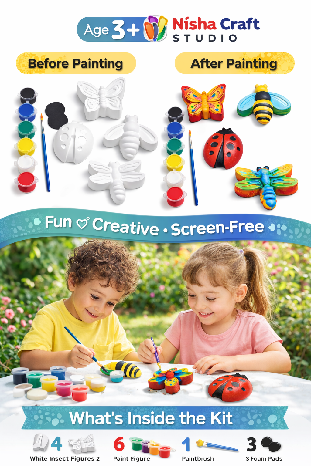 Butterfly concrete kit