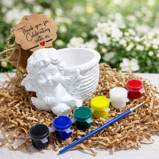 Engel pot painting