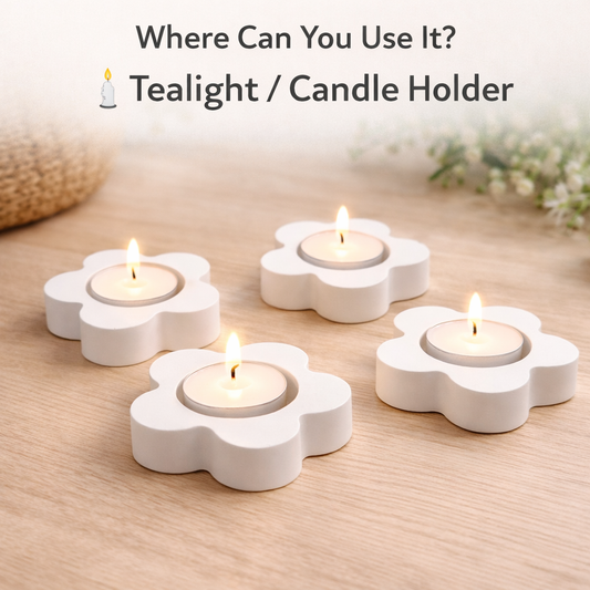 candle holders pack of 4