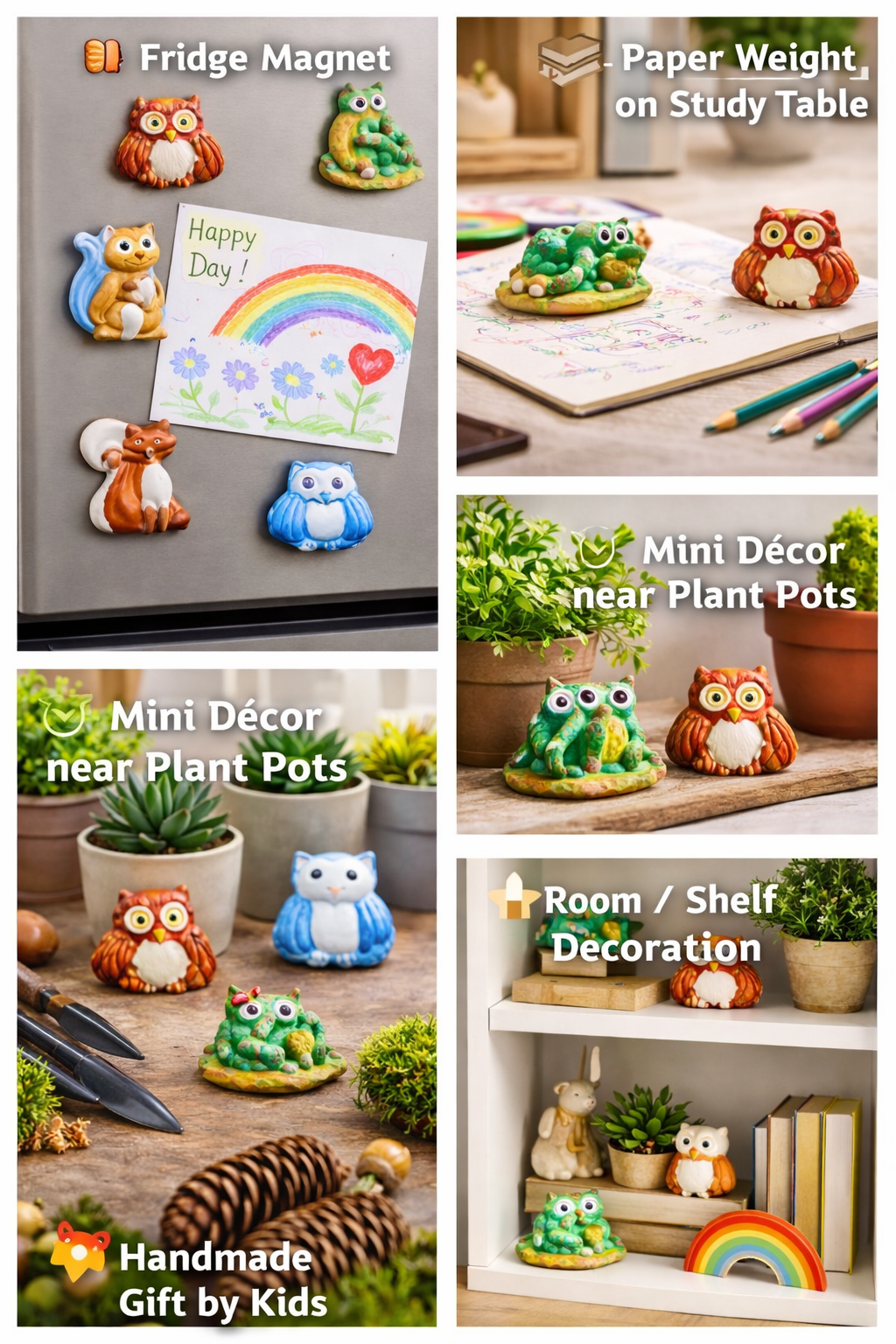Mini animal painting kit