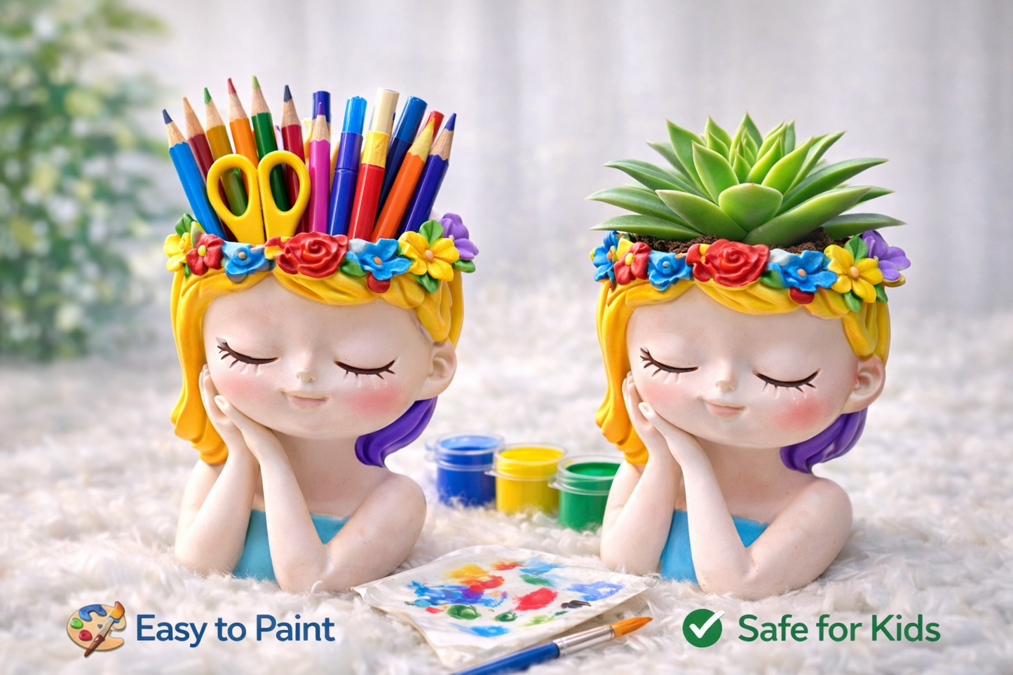 Doll painting kit