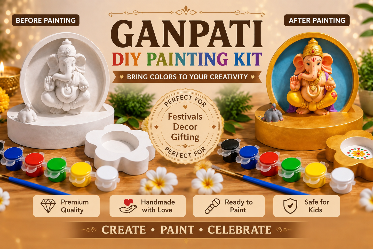 Ganpati painting kit