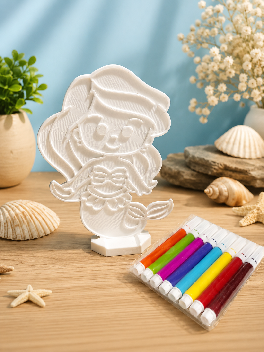 3D painting kit little mermaid