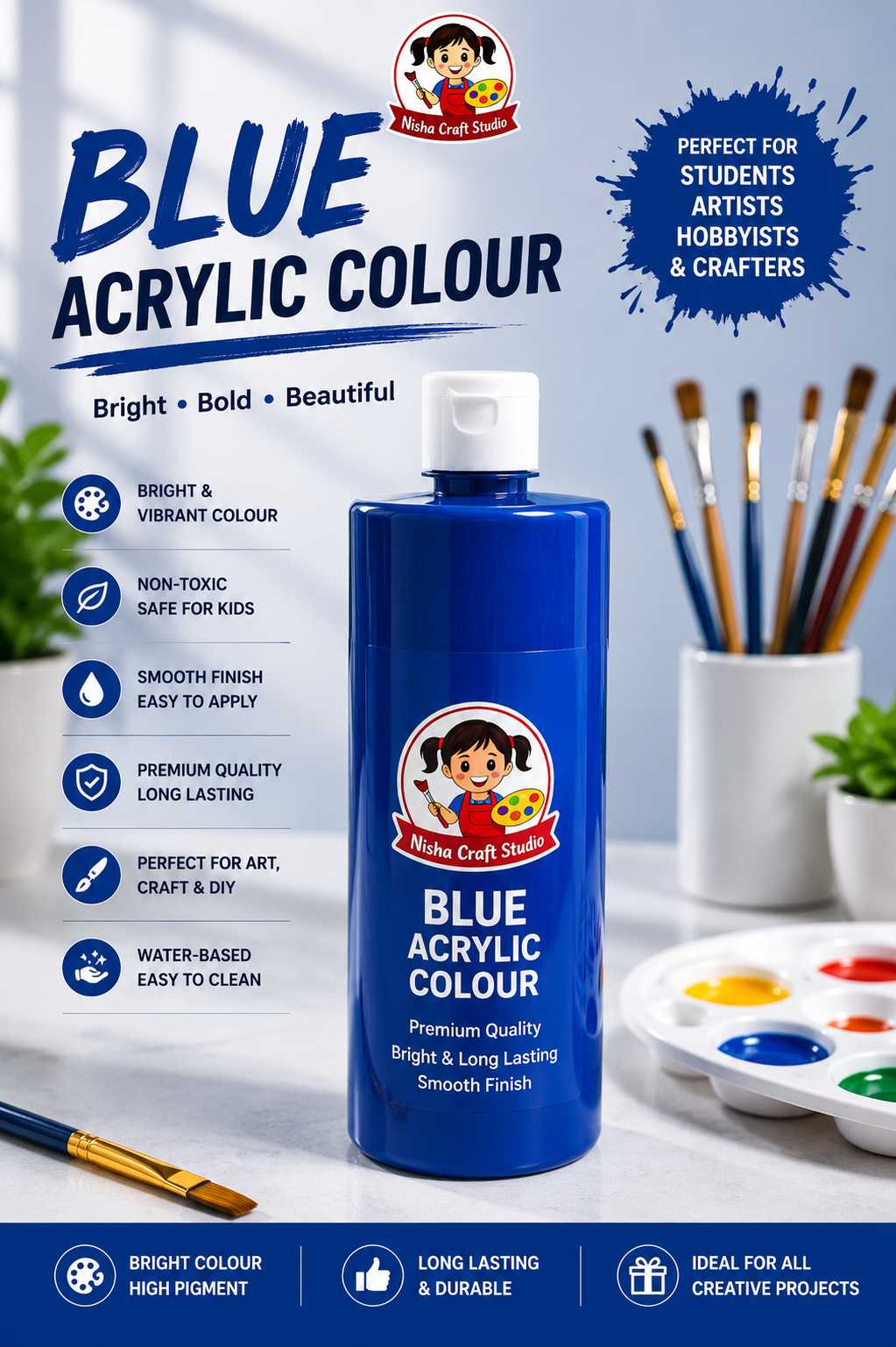 Acrylic Colour  250ml